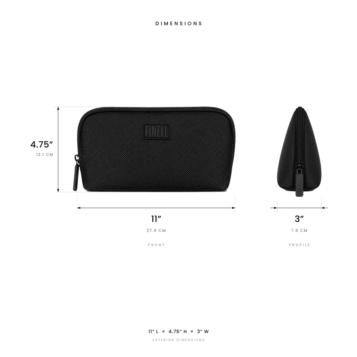 The Makeup Bag | Washable Travel Organizer